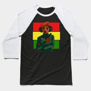 Black Panther Party Baseball T-Shirt